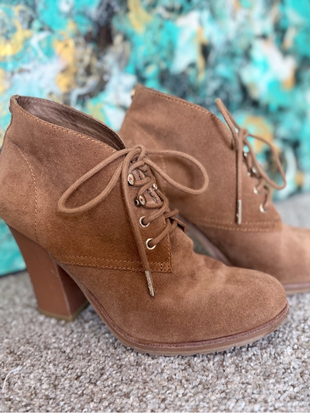 Michael Kors Elliot bootie heeled shoes